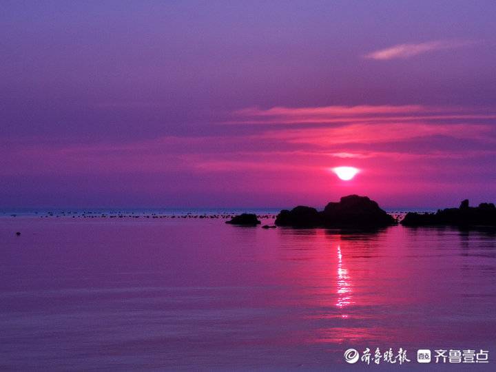 賞海島風(fēng)光！煙臺壹粉：第一次近距離看海蜇，實在是太美了